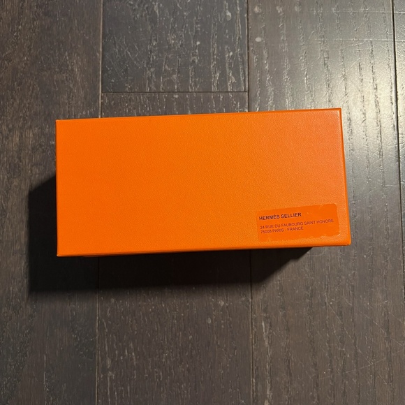 Hermes medium empty box case decoration storage orange - Picture 7 of 8
